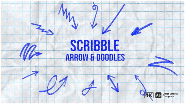 Scribble Arrows & Doodles | Hand-Drawn Animated Pack（996080）-技能树